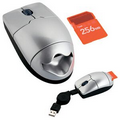 Mini Optical Mouse w/Built in Card Reader